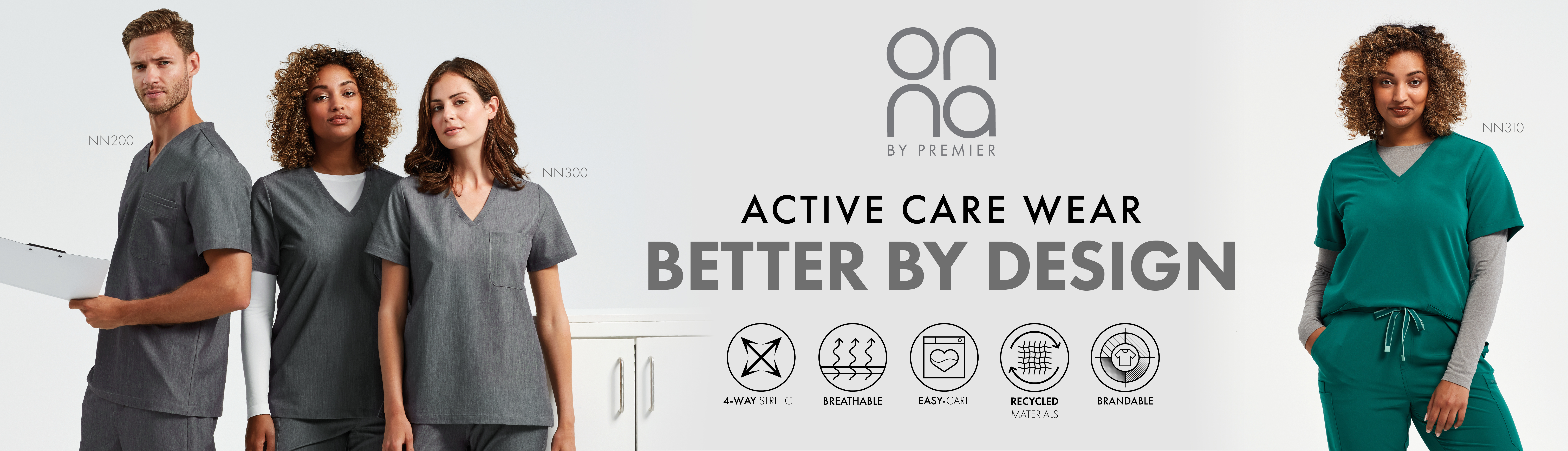 ONNA by Premier – Active care wear
