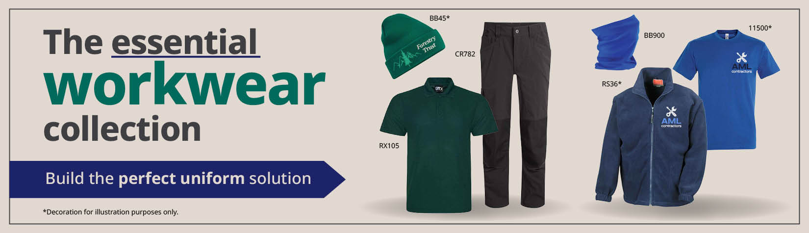 The essential workwear collection 
